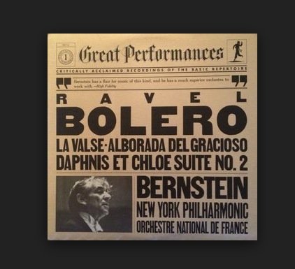 Ravel / Bernstein - Bolero LP