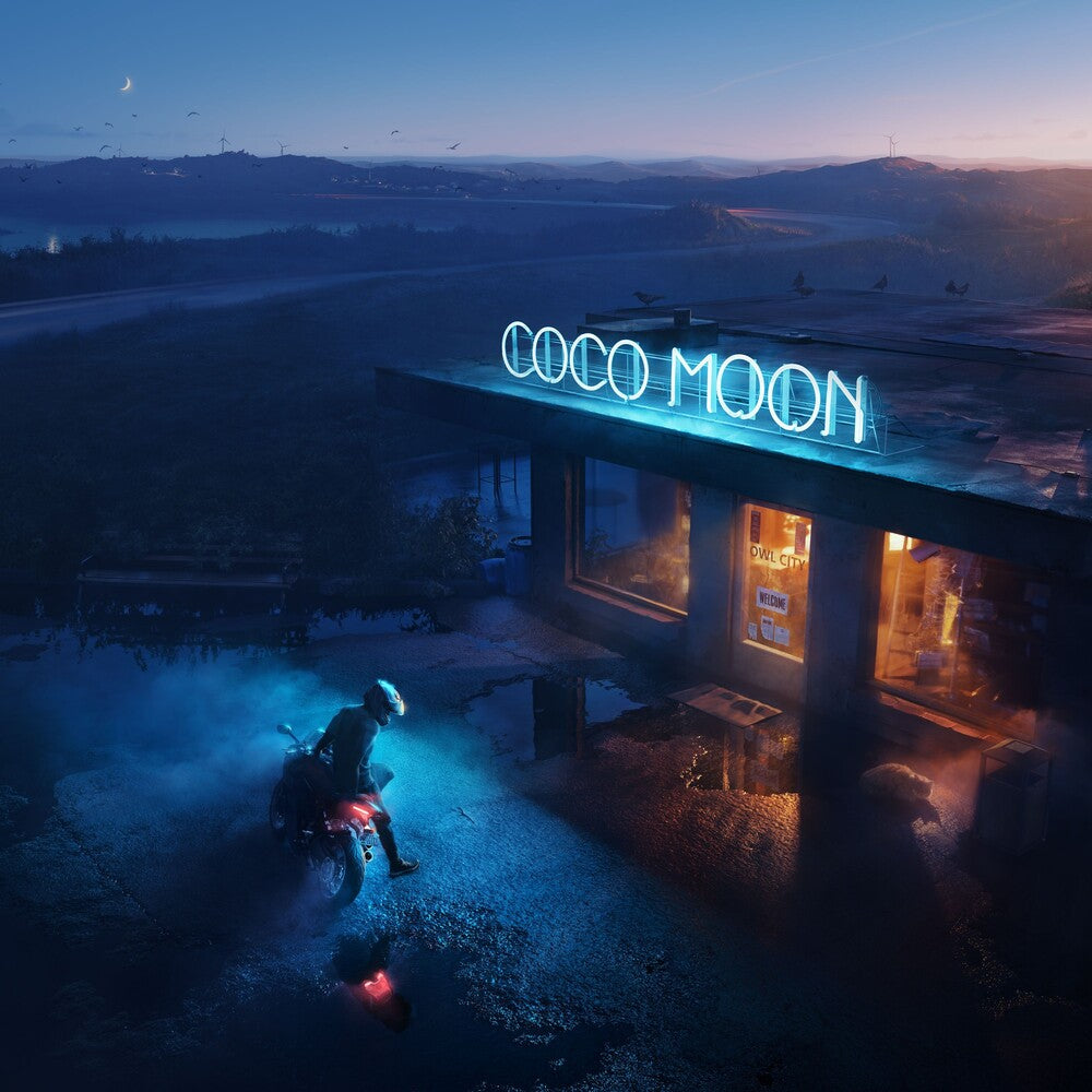 the album cover for Owl City - Coco Moon