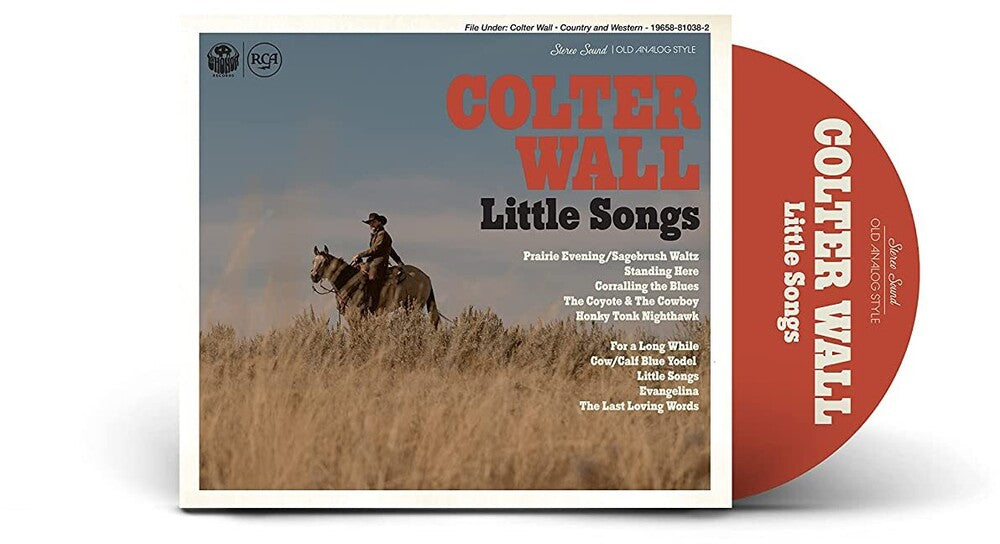 the album cover for Colter Wall - Little Songs