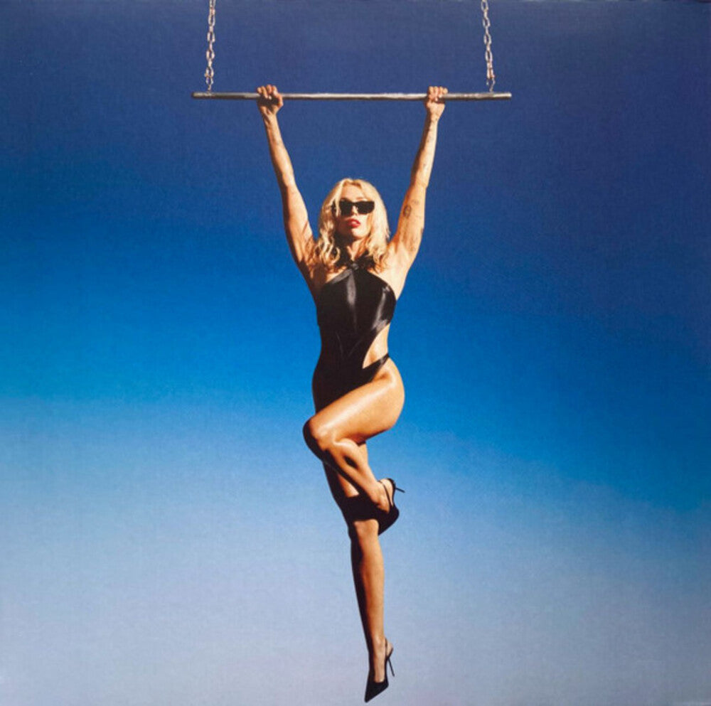 the album cover for Miley Cyrus - Endless Summer Vacation [Colored Vinyl] (Wht) (Port)