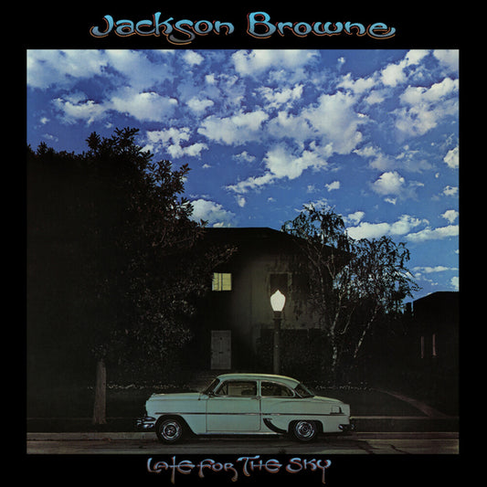 the album cover for Jackson Browne - Late For The Sky