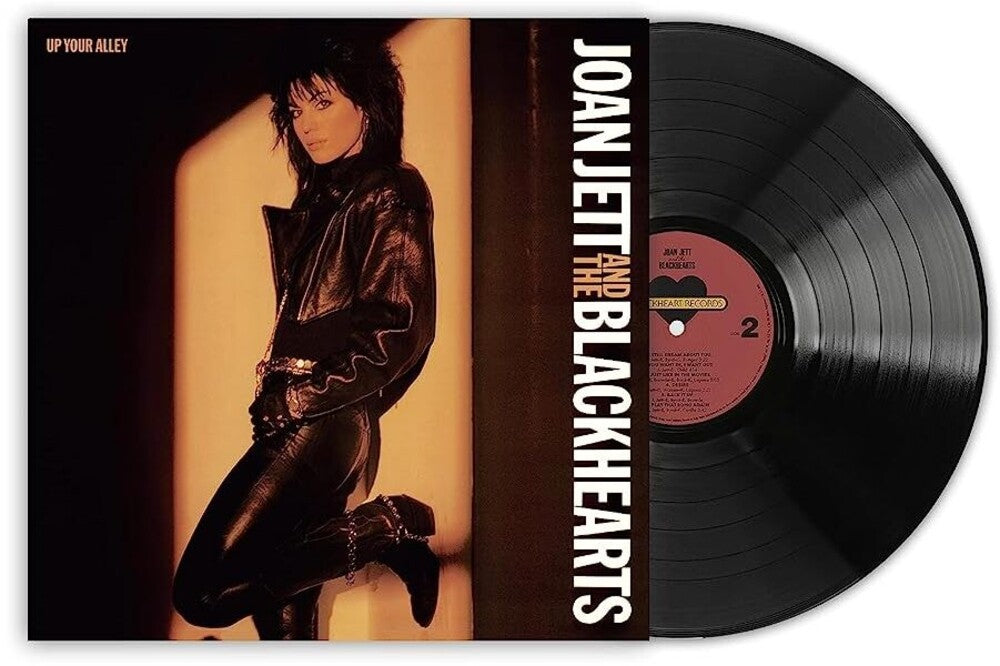 the album cover for Joan Jett & The Blackhearts - Up Your Alley [LP]