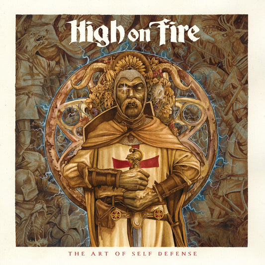 the album cover for High On Fire - Art Of Self Defense [Indie Exclusive] [Indie Exclusive]