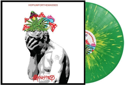 Ministry - Hopiumforthemasses - Green & Yellow Splatter