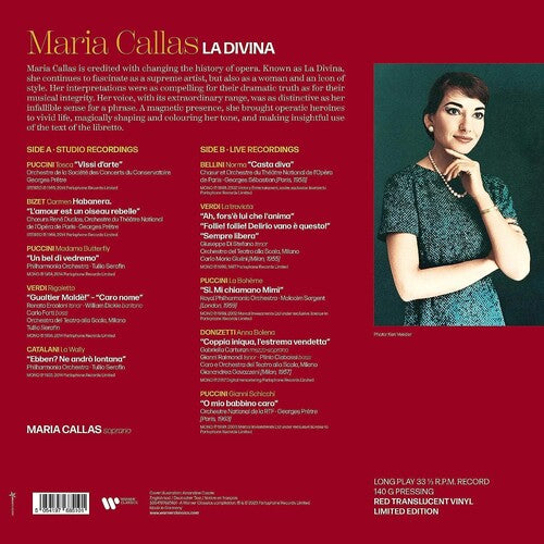 Maria Callas - La Divina - Compilation (BEST OF CALLAS)