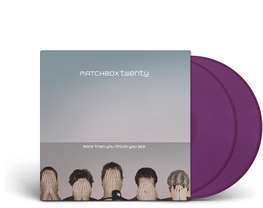 the album cover for Matchbox Twenty - More Than You Think You Are [Rocktober 2023 Violet LP]