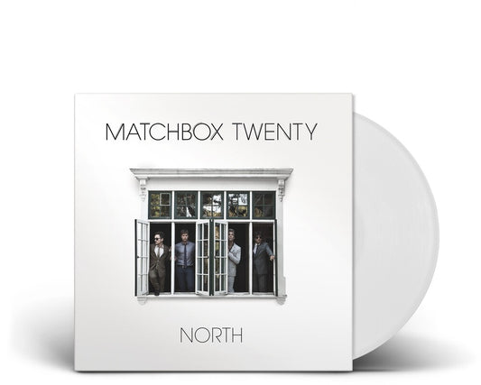 the album cover for Matchbox Twenty - North [Rocktober 2023 White LP]