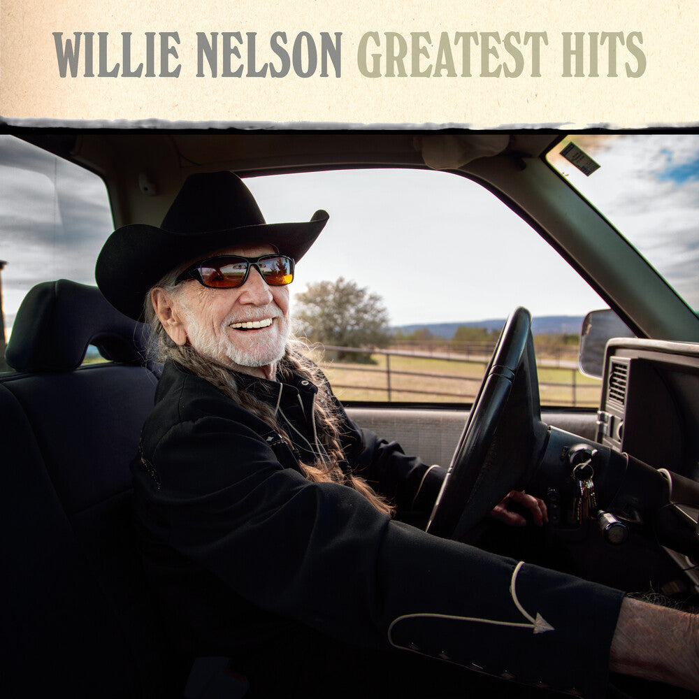 the album cover for Willie Nelson - Greatest Hits