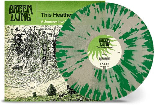 Green Lung - This Heathen Land Natural/Green Splatter