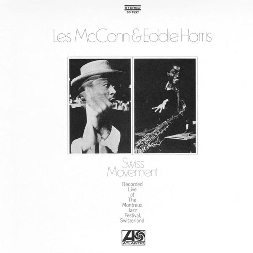 the album cover for Les Mccann & Eddie Harris - Swiss Movement