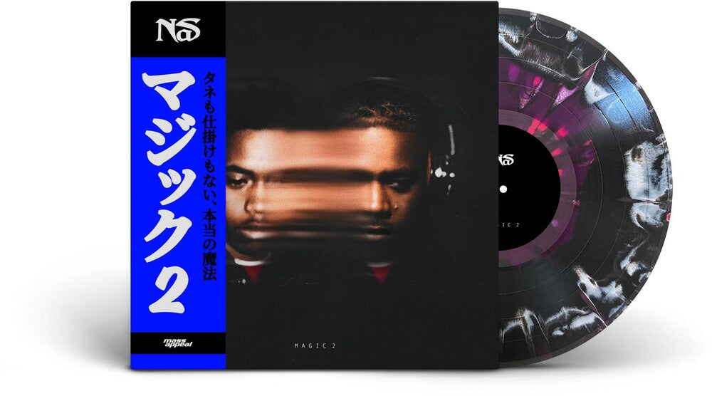 the album cover for Nas - Magic 2 [Limited Edition Colored LP]