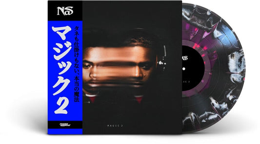 the album cover for Nas - Magic 2 [Limited Edition Colored LP]