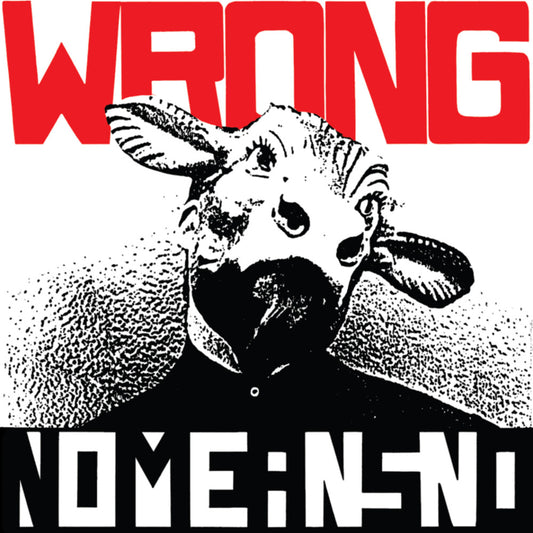 the album cover for Nomeansno - Wrong - Red [Colored Vinyl] (Red) [Reissue]