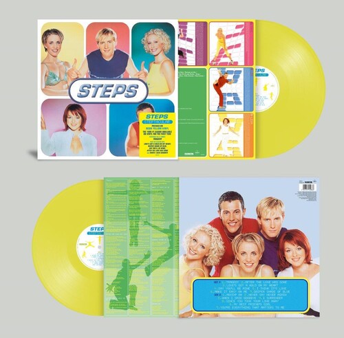 The Steps - Steptacular - 140-Gram Neon Yellow Colored Vinyl