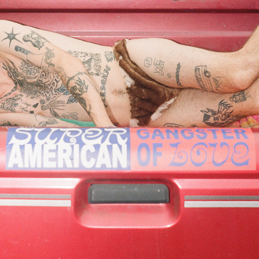 the album cover for Super American - Gangster Of Love [Colored Vinyl]