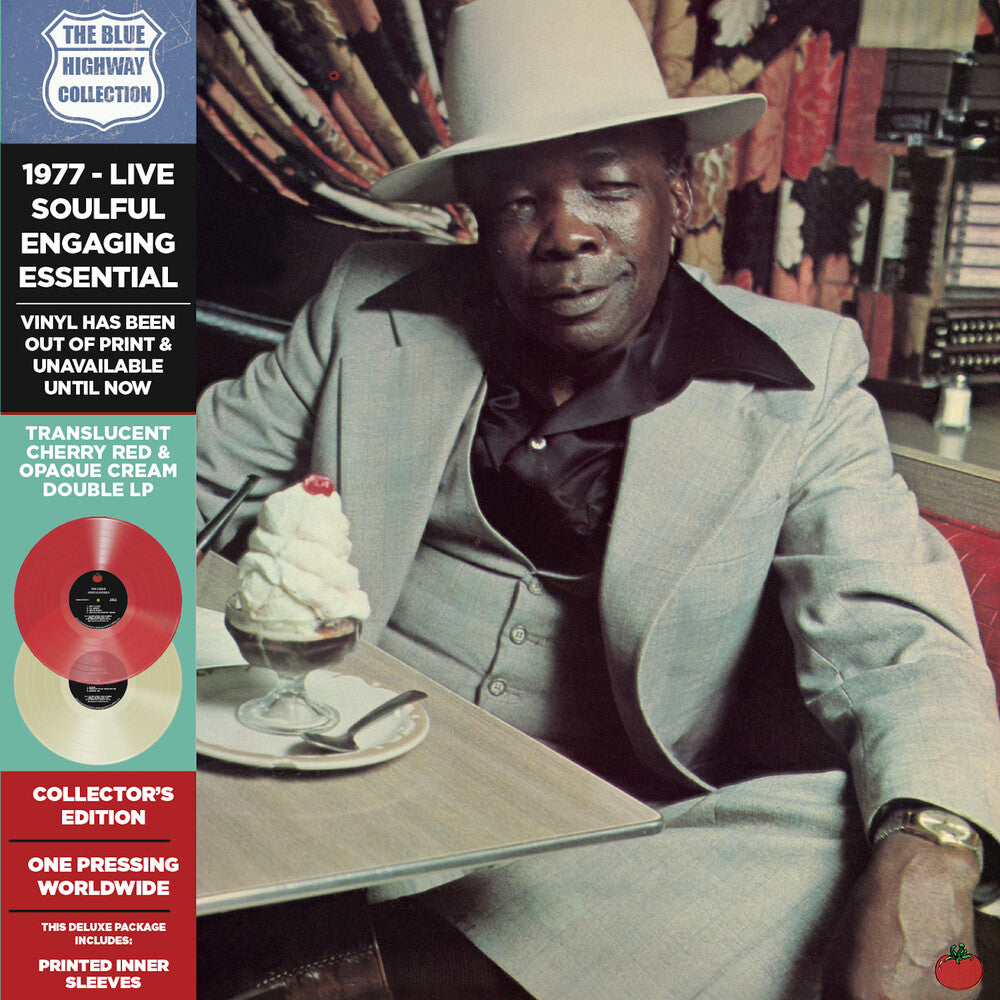the album cover for John Hooker  Lee - Cream [Colored Vinyl] (Crem) [Deluxe] (Gate) [Limited Edition] (Red)