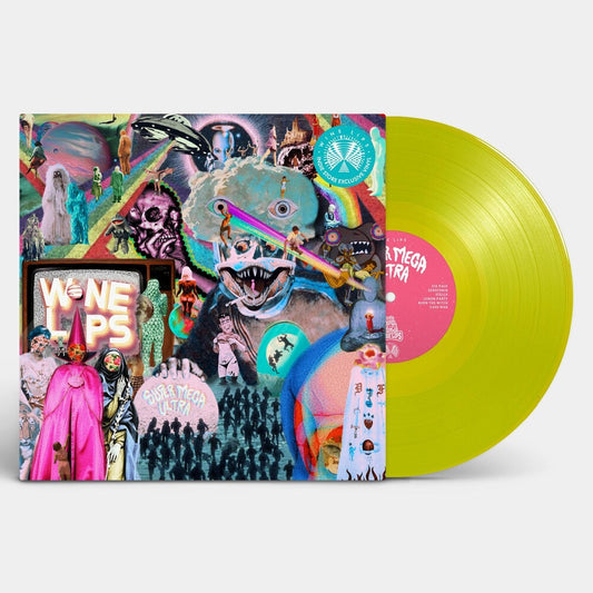 Wine Lips - Super Mega Ultra [Indie Exclusive Electric Yellow LP]