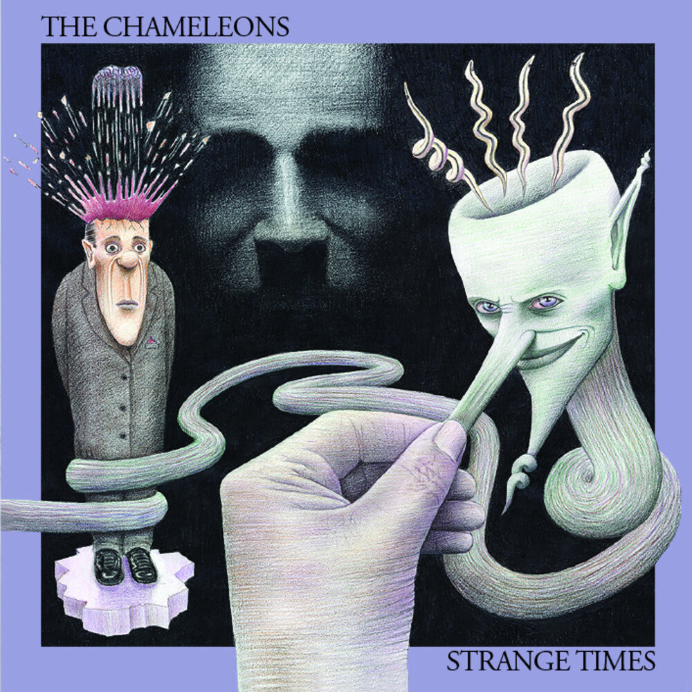 the album cover for Chameleons - Strange Times (Uk)