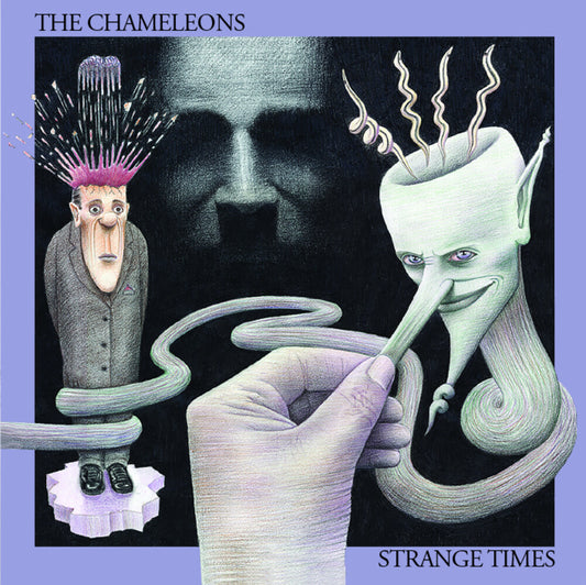 the album cover for Chameleons - Strange Times (Uk)