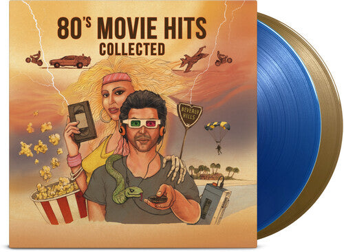 Various Artists - 80's Movie Hits Collected / Various - Limited 180-Gram Translucent Blue & Gold Colored Vinyl