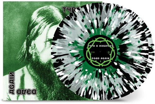 Type O Negative - Dead Again - Clear Green White Black Splatter