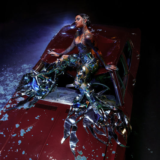 the album cover for Kehlani - Crash [ Standard Apple Vinyl]
