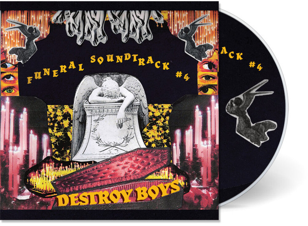 the album cover for Destroy Boys - Funeral Soundtrack 4