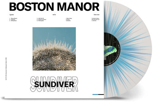 Boston Manor - Sundiver - White Sky Blue Grey Splatter