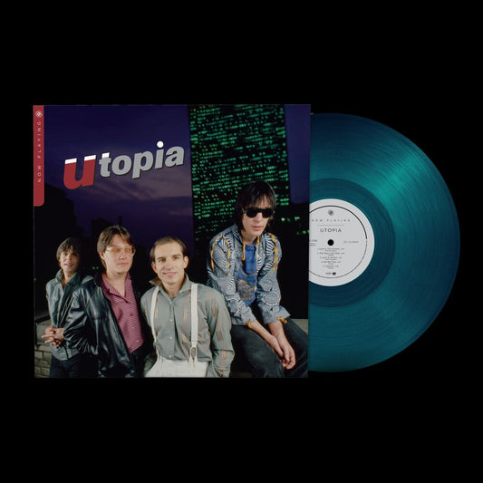 the album cover for Utopia - Now Playing (Blue) [Colored Vinyl] (Bme)