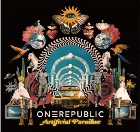 the album cover for OneRepublic - Artificial Paradise [CD]