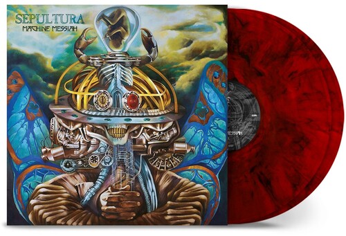 Sepultura - Machine Messiah (40th Anniversary Edition) - Red Ruby Marble