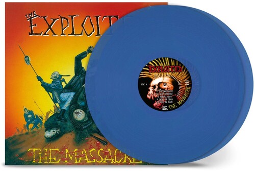 The Exploited - The Massacre (Special Edition) - Trans Blue