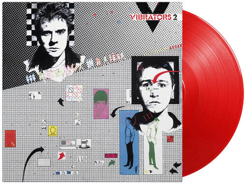 The Vibrators - V2 - Limited 180-Gram Translucent Red Colored Vinyl