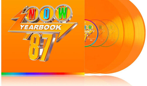 Various Artists - Now Yearbook 1987 / Various - Translucent Orange Colored Vinyl