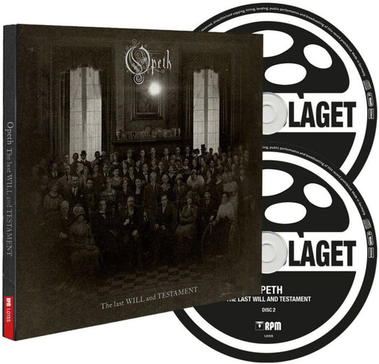 the album cover for Opeth - The Last Will and Testament [CD Digipak + Blu-ray]