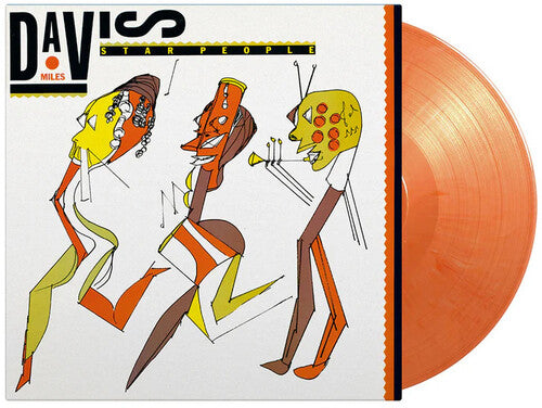 Miles Davis - Star People - Limited 180-Gram Orange & White Marble Colored Vinyl