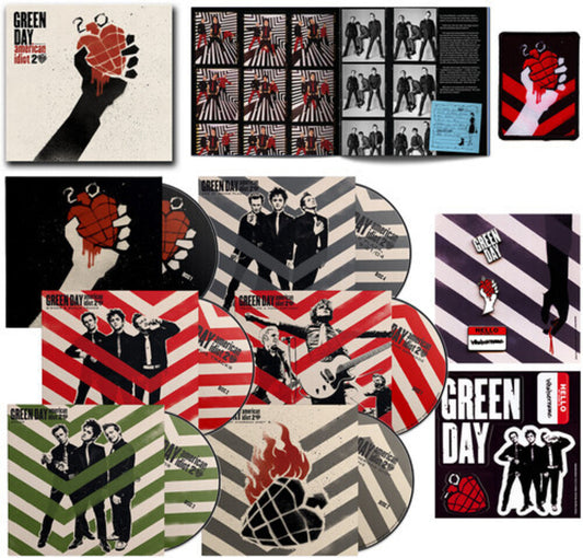the album cover for Green Day - American Idiot 20th Anniversary - Deluxe Edition [6 CD Boxset]