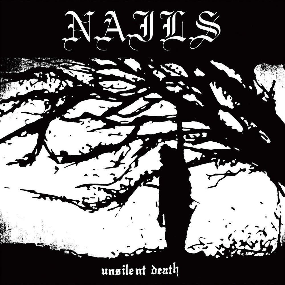 the album cover for Nails - Unslient Death [Indie Exclusive]