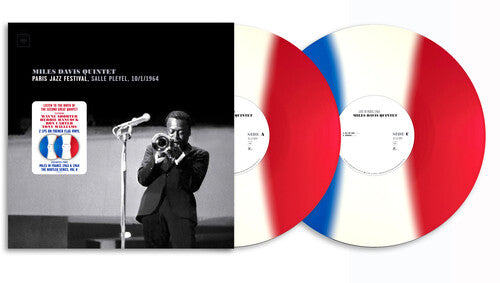 Miles Davis - Paris Jazz Festival, Salle Pleyel 10/1/1964 (2 LP) (140g Vinyl/ Blue, White & Red French Flag Inspired Vinyl)