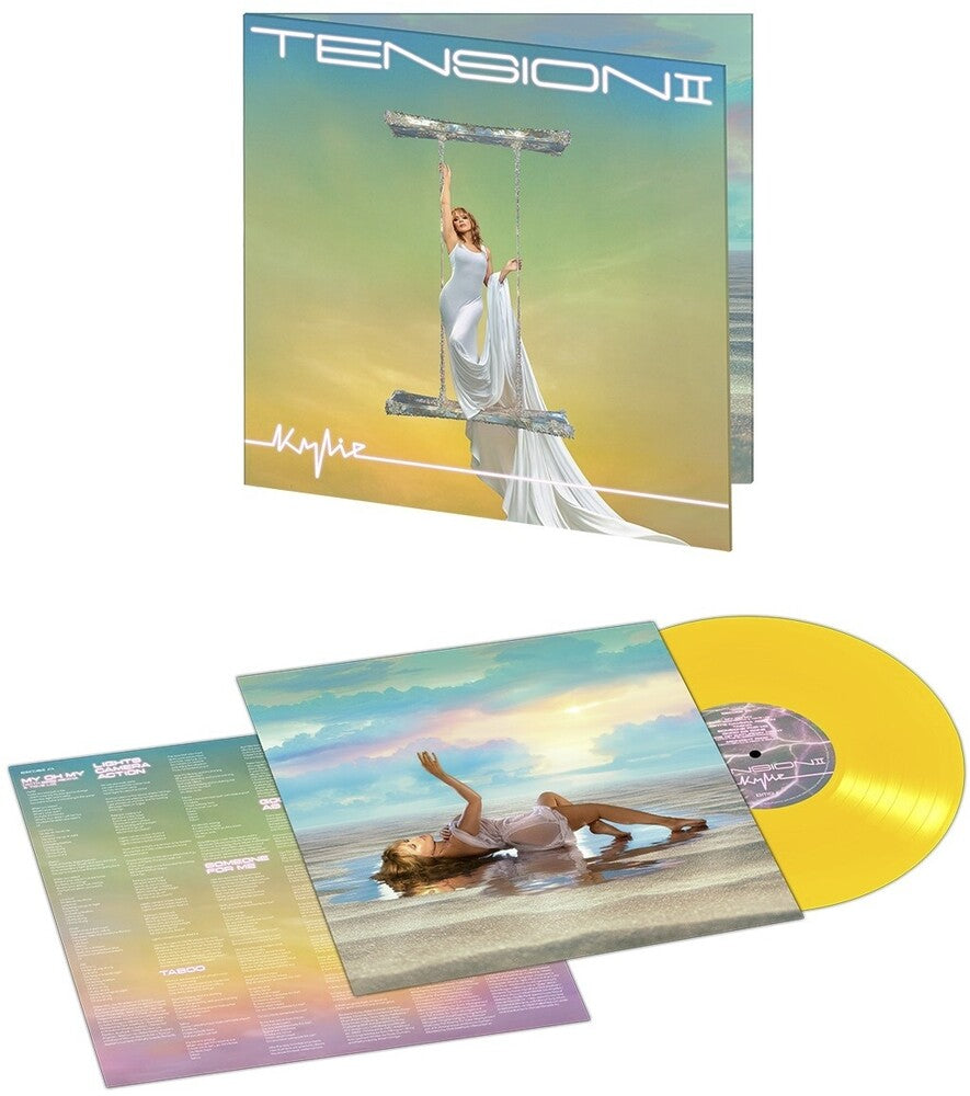 the album cover for Kylie Minogue - Tension II [Indie Exclusive Limited Edition Yellow LP]