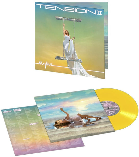 the album cover for Kylie Minogue - Tension II [Indie Exclusive Limited Edition Yellow LP]