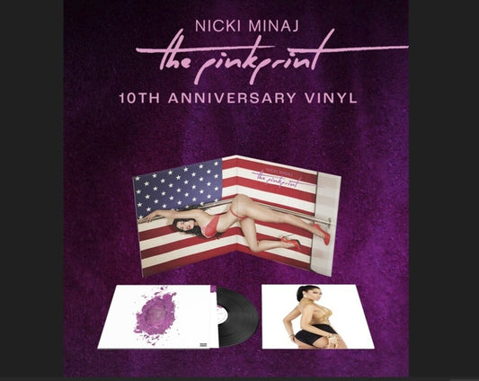 the album cover for Nicki Minaj - The Pinkprint (10th Anniversary) [2LP]