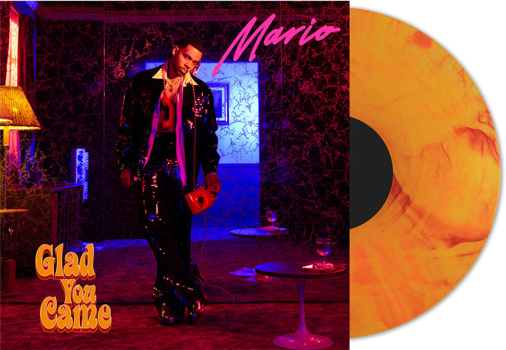 the album cover for Mario - Glad You Came