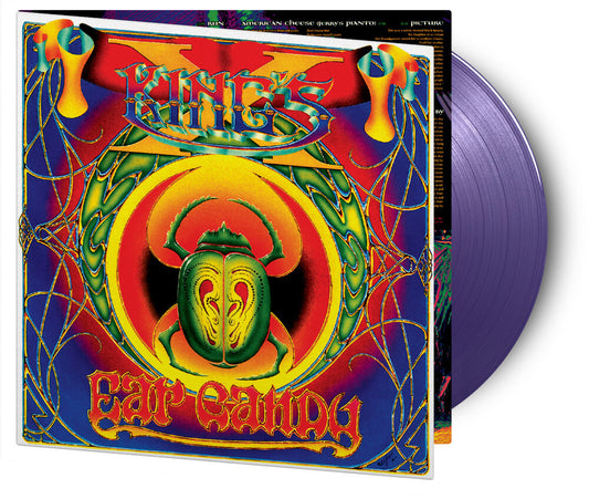 the album cover for King's X - Ear Candy [Colored Vinyl] (Gate) [Limited Edition] [180 Gram] (Purp) (Hol)