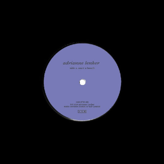 Adrianne Lenker - Once A Bunch / Who Can Say [Indie Exclusive]