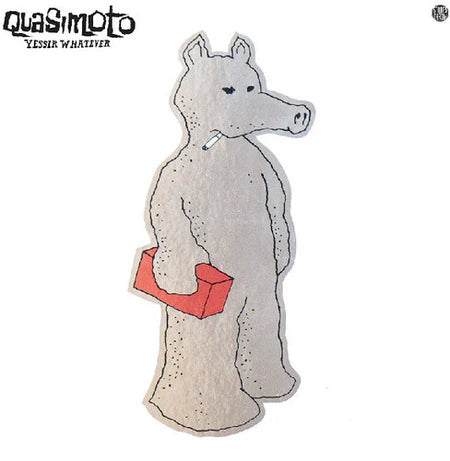 Quasimoto - Yessir Whatever (silver foil sticker/silver vinyl)