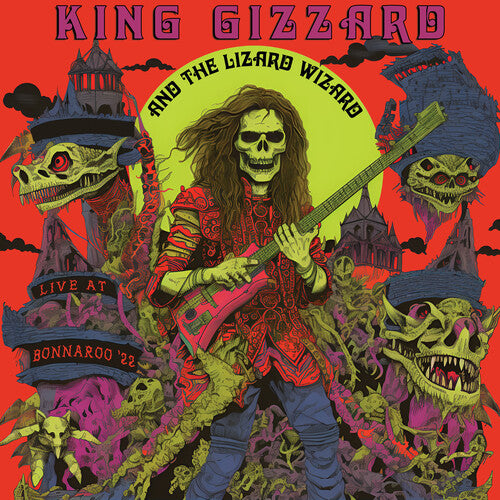 King Gizzard & the Lizard Wizard - Live at Bonnaroo 22 (red/yellow vinyl)