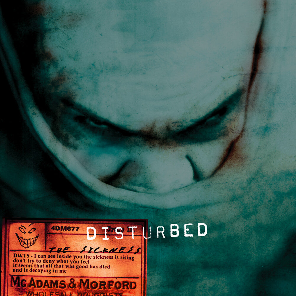 the album cover for Disturbed - The Sickness (25th Anniversary Edition) -  [2CD Deluxe Edition]