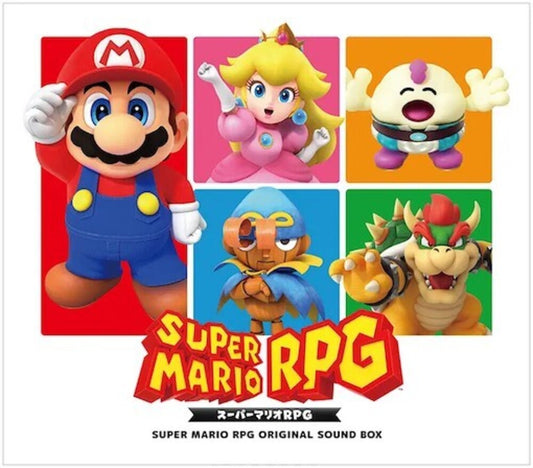 the album cover for Super Mario Rpg Original Sound Box (Jpn) - Super Mario Rpg Original Sound Box (Jpn)