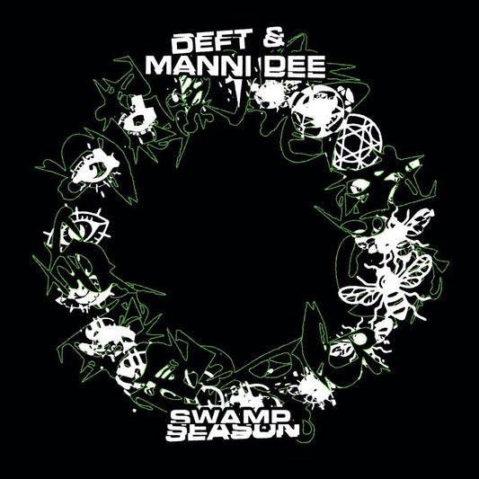 the album cover for Deft & Manni Dee - Swamp Season